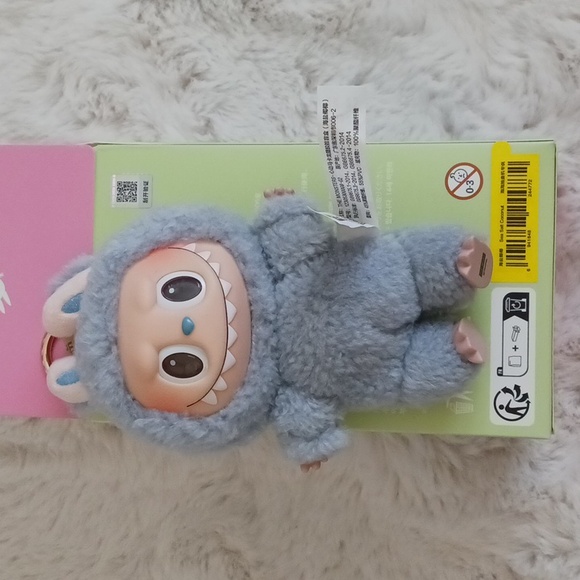 (Sea Salt Coconut) Authentic Pop Mart Exciting Macaron Labubu - Open Box - Picture 17 of 17